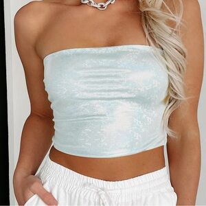 Metallic Tube Top - Small